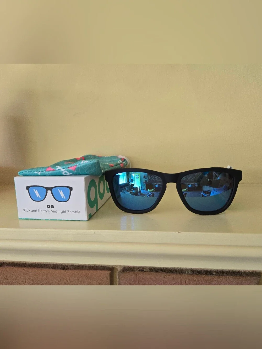 Brand New Goodr OG Mick And Keith's Midnight Ramble Sunglasses